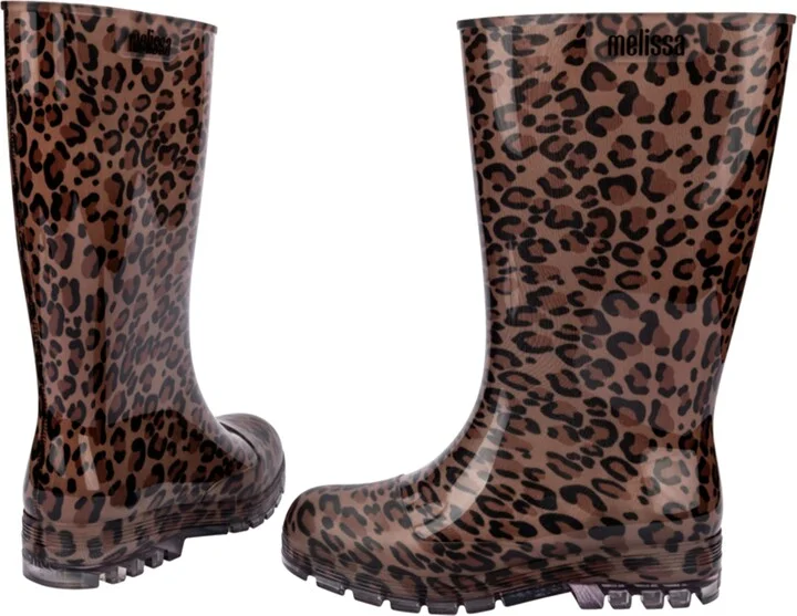 Black / Brown Welly Boot - Brown, Black - Image 2