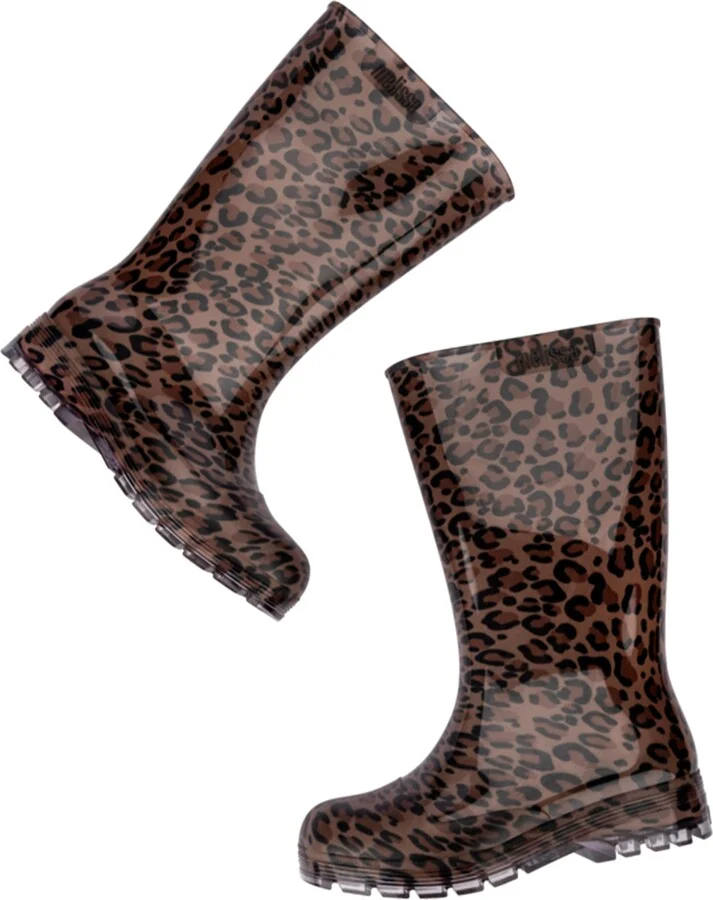 Black / Brown Welly Boot - Brown, Black - Image 3