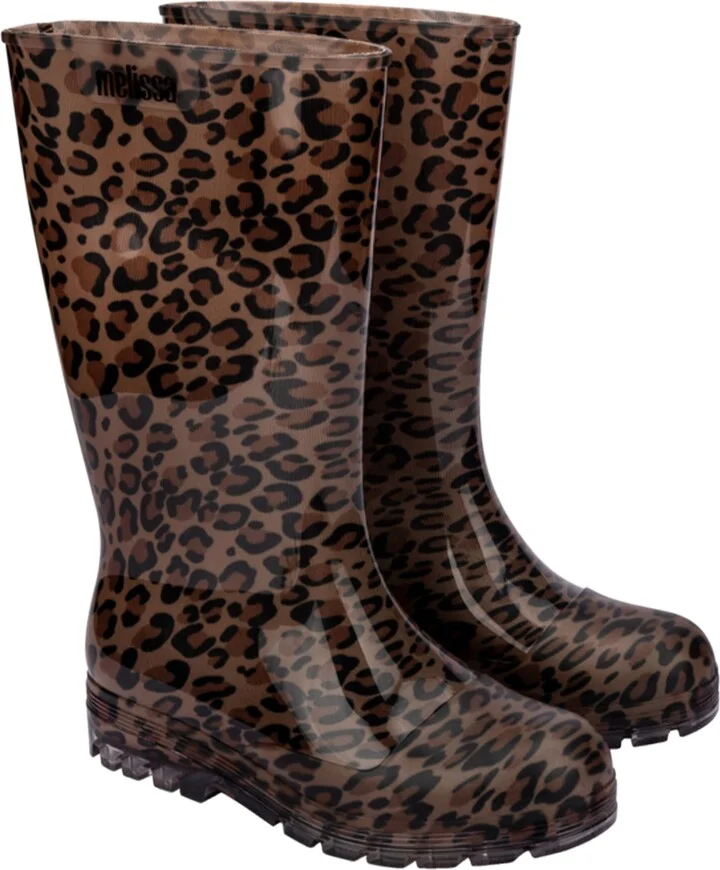 Black / Brown Welly Boot - Brown, Black - Image 4