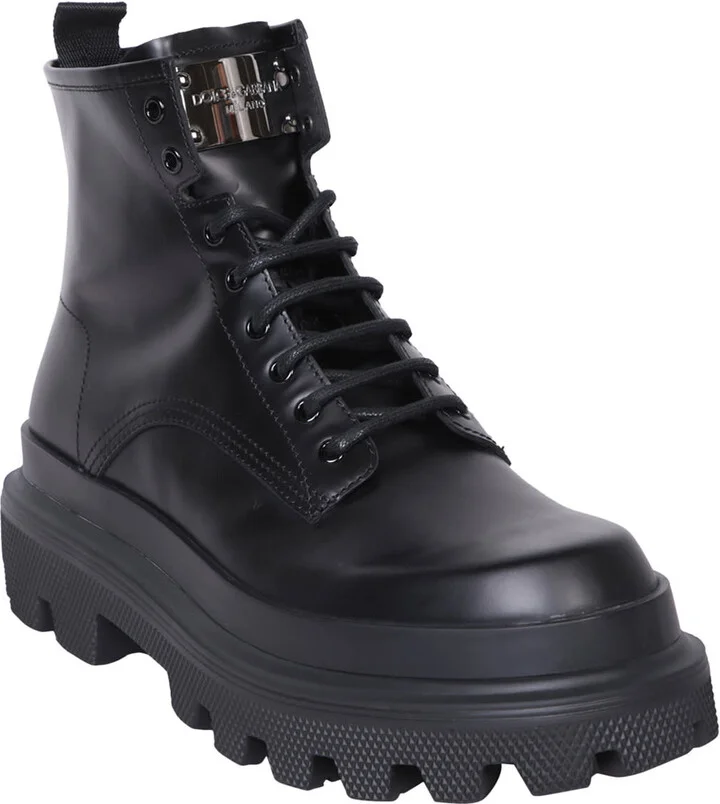 Black Brushed Ankle Boot - Image 2