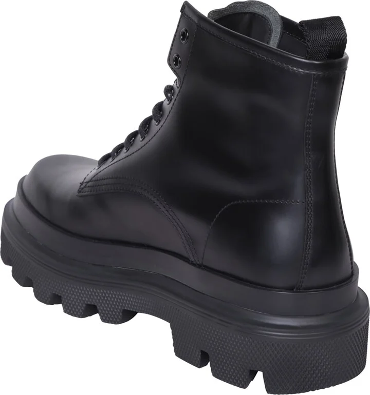 Black Brushed Ankle Boot - Image 3