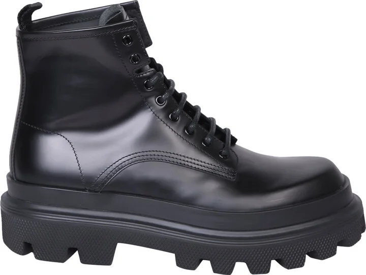 Black Brushed Ankle Boot