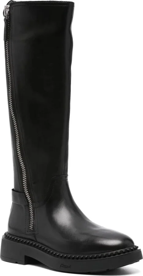 Black Calf Leather Madman Boots - Image 2