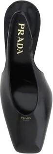 Black Calf Leather Women's Pumps - Image 4