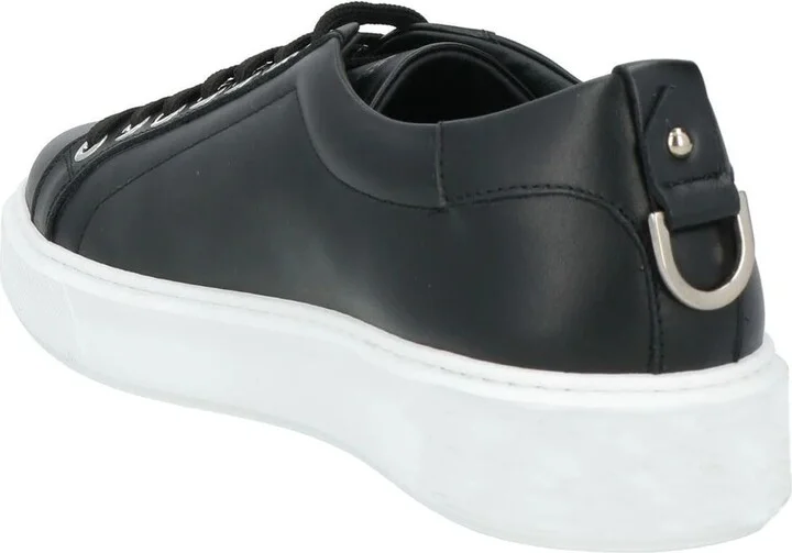 Black Calfskin Men Men's Sneaker - Image 2