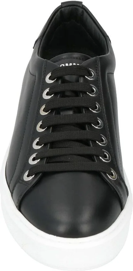 Black Calfskin Men Men's Sneaker - Image 4