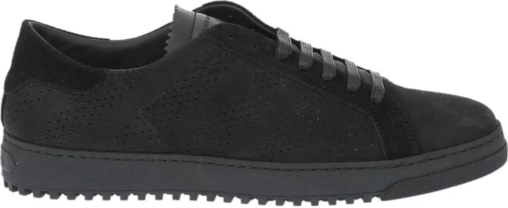 Black Calfskin Women Women's Sneaker