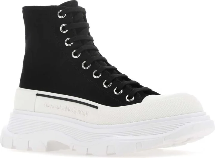 Black Canvas Canvas Sack Sneakers - Image 2