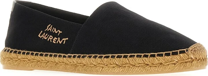 Black Canvas Espadrilles - Image 2