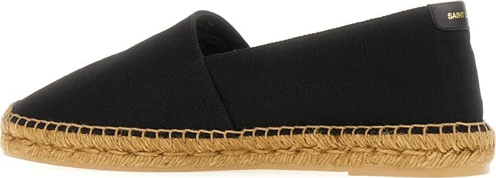 Black Canvas Espadrilles - Image 3