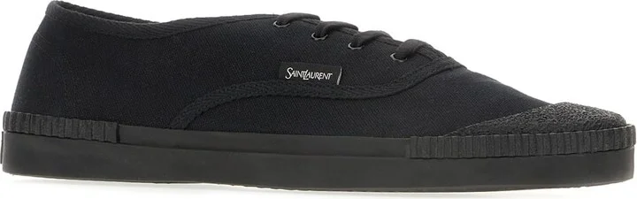 Black Canvas Wes Sneakers - Image 2