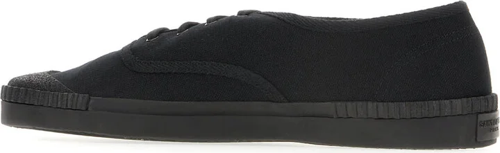 Black Canvas Wes Sneakers - Image 3