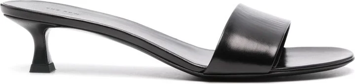 Black Combo 40 Kitten-Heel Mules