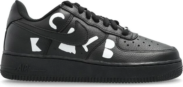 Black Comme des Garçons X Nike Logo Patch Sneakers