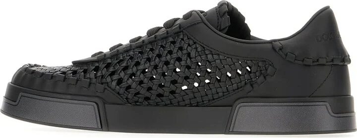 Black Crochet Sneakers - Image 3