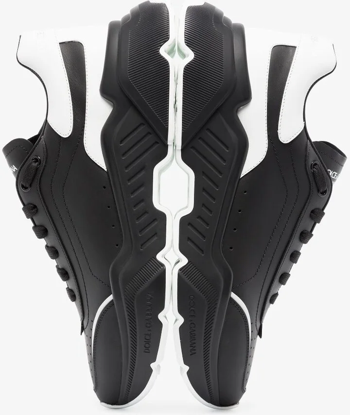 Black Daymaster Leather Sneakers - Image 2