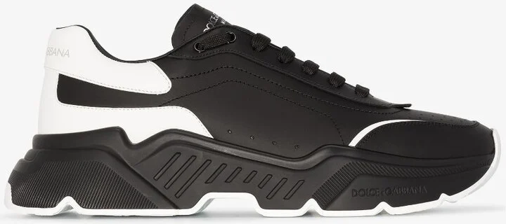 Black Daymaster Leather Sneakers