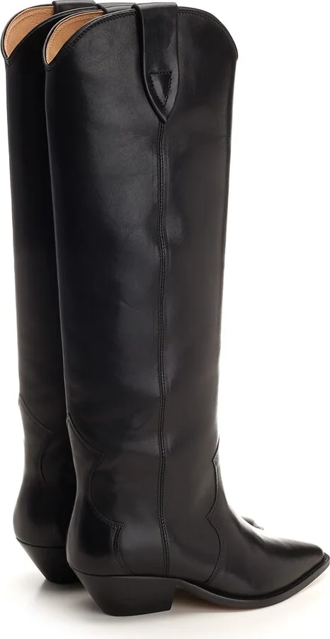 Black 'denvee' Texan Boot - Image 3