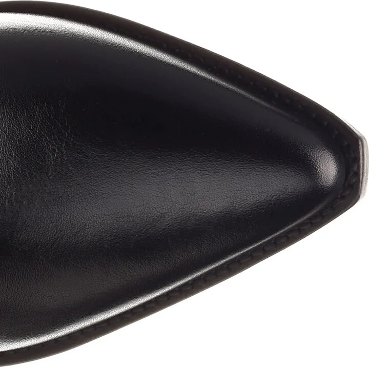 Black 'denvee' Texan Boot - Image 4