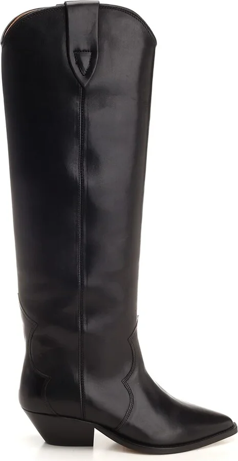 Black 'denvee' Texan Boot