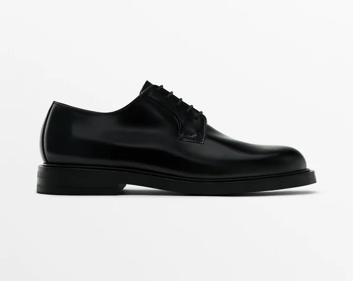 Black Derby Shoes - Image 2