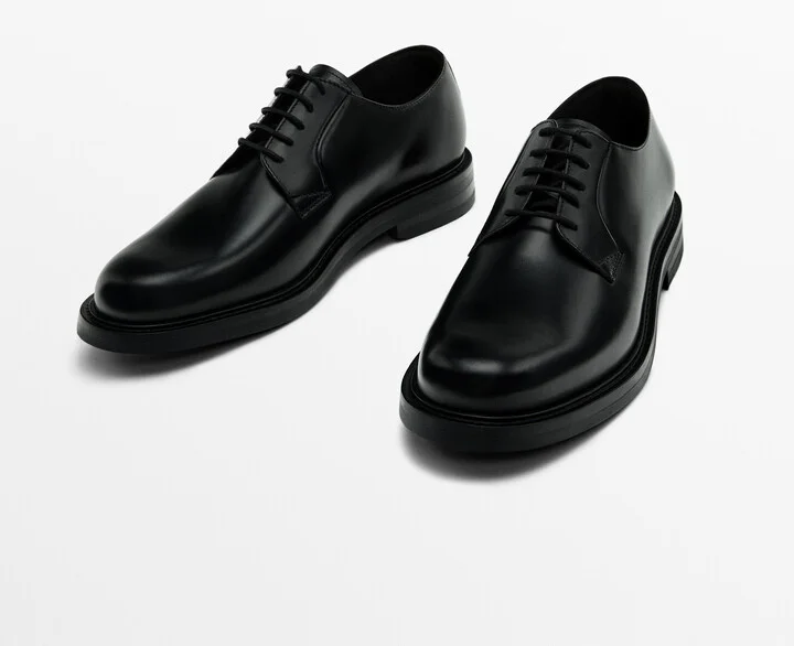 Black Derby Shoes - Image 3