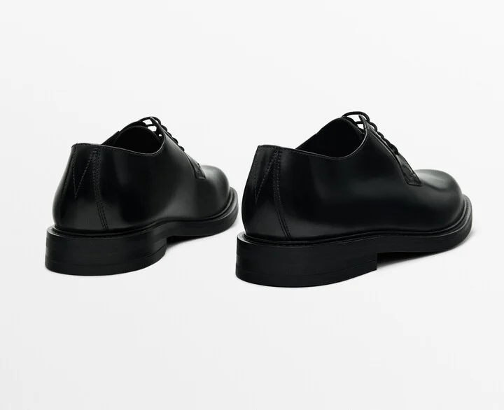 Black Derby Shoes - Image 4