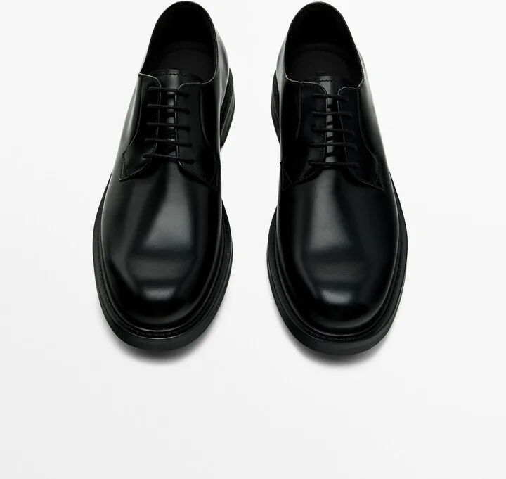 Black Derby Shoes - Image 5