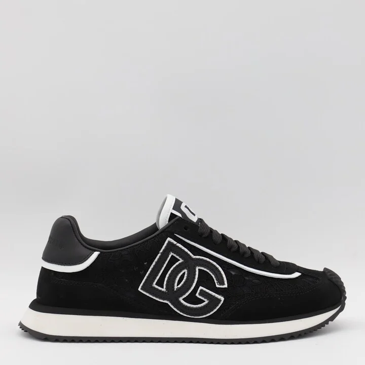 Black Dg Cushion Sneakers
