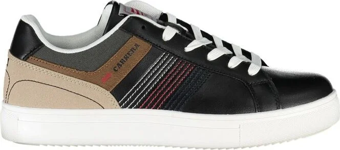 Black ECO Leather Men Men's Sneaker