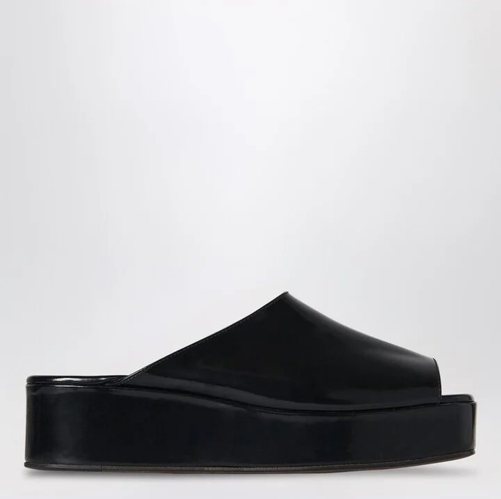 Black Emi Flatform sandals