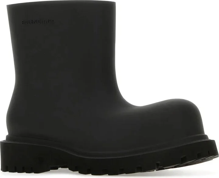 Black Eva Steroid Ankle Boots - Image 2