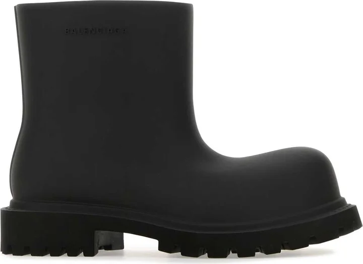 Black Eva Steroid Ankle Boots