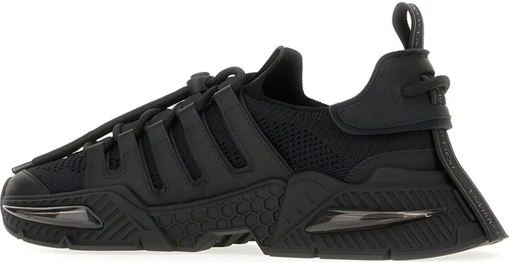 Black Fabric Day Master Sneakers - Image 3