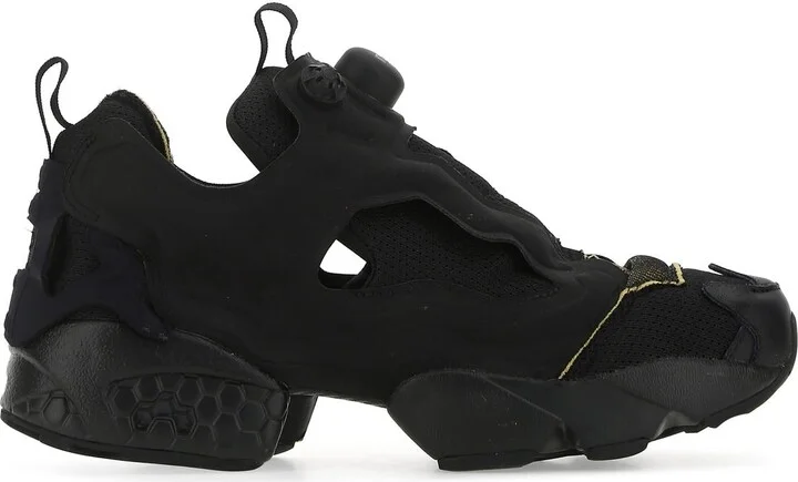 Black fabric Project 0 If Memory Of sneakers