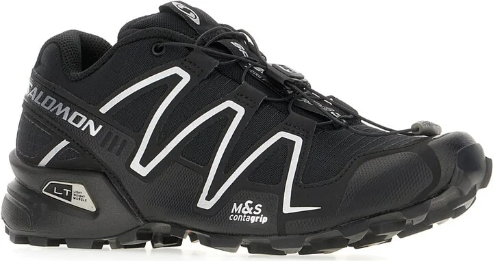 Black Fabric Speedcross 3 Sneakers - Image 2
