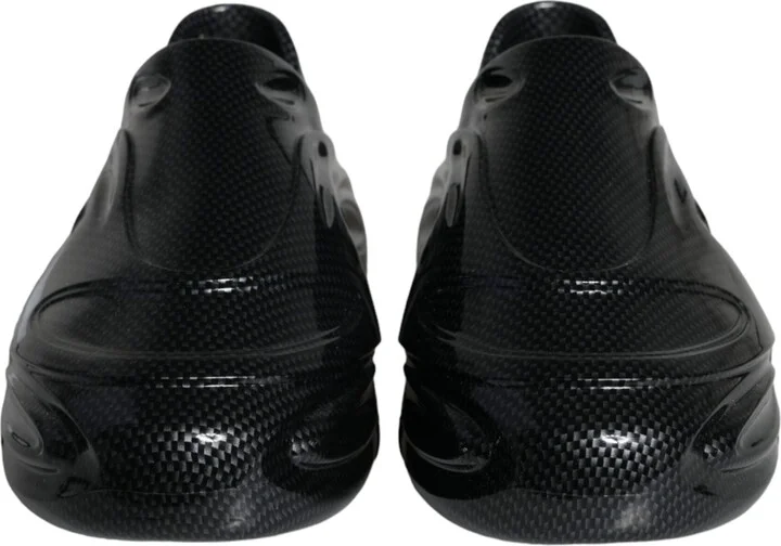 Black Foiled Rubber Toy Low Top Men Sneakers Men's Shoes - Image 2