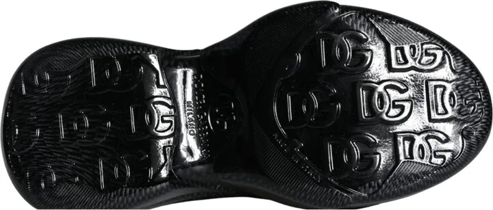 Black Foiled Rubber Toy Low Top Men Sneakers Men's Shoes - Image 6