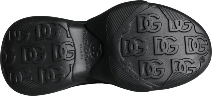 Black Foiled Rubber Toy Low Top Sneakers Men's Shoes - Image 6