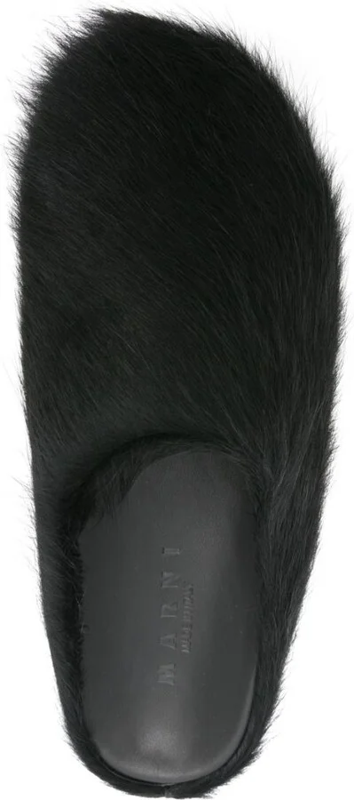 Black Fussbett Sabot Mules - Image 4