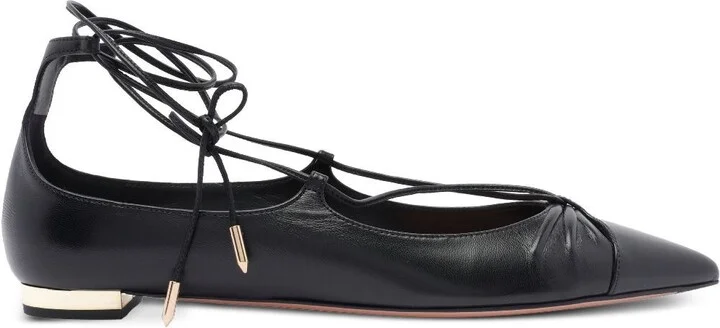 Black Gabi Ballet Flats