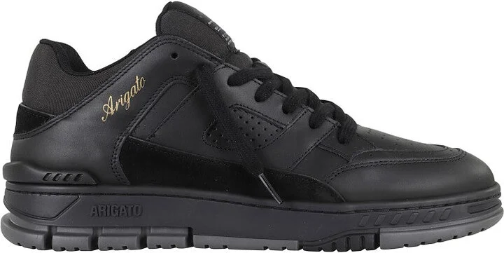 Black/Grey Area Lo Sneakers