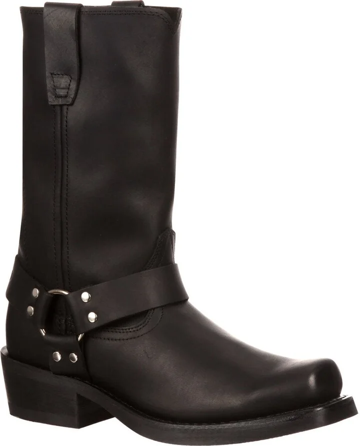 Black Harness Boot