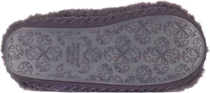 Black Harriet - Recycled High Density Faux Fur Slipper Boot - Ink - Image 8