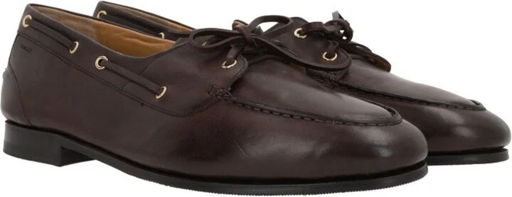 Black Heel Derby Shoes - Image 2