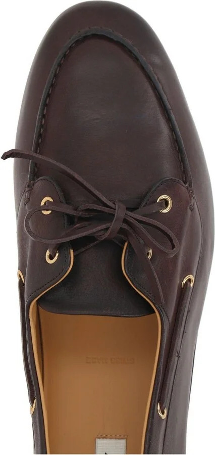 Black Heel Derby Shoes - Image 4