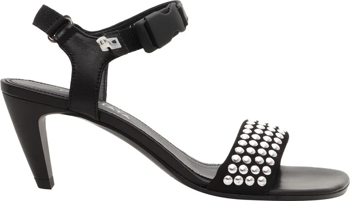 Black Heeled Sandals