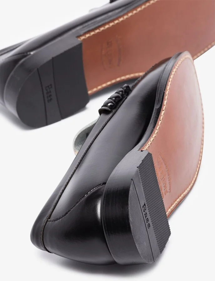 Black Heritage Larson Weejun Leather Loafers - Image 2