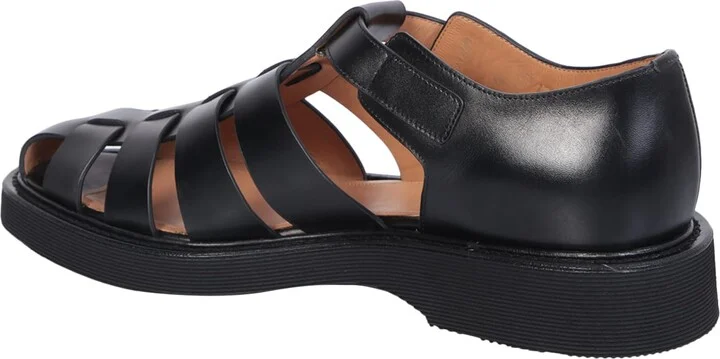Black Hove Sandal - Image 3