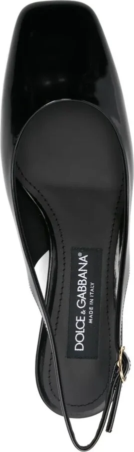 Black Jackie Pumps - Image 4